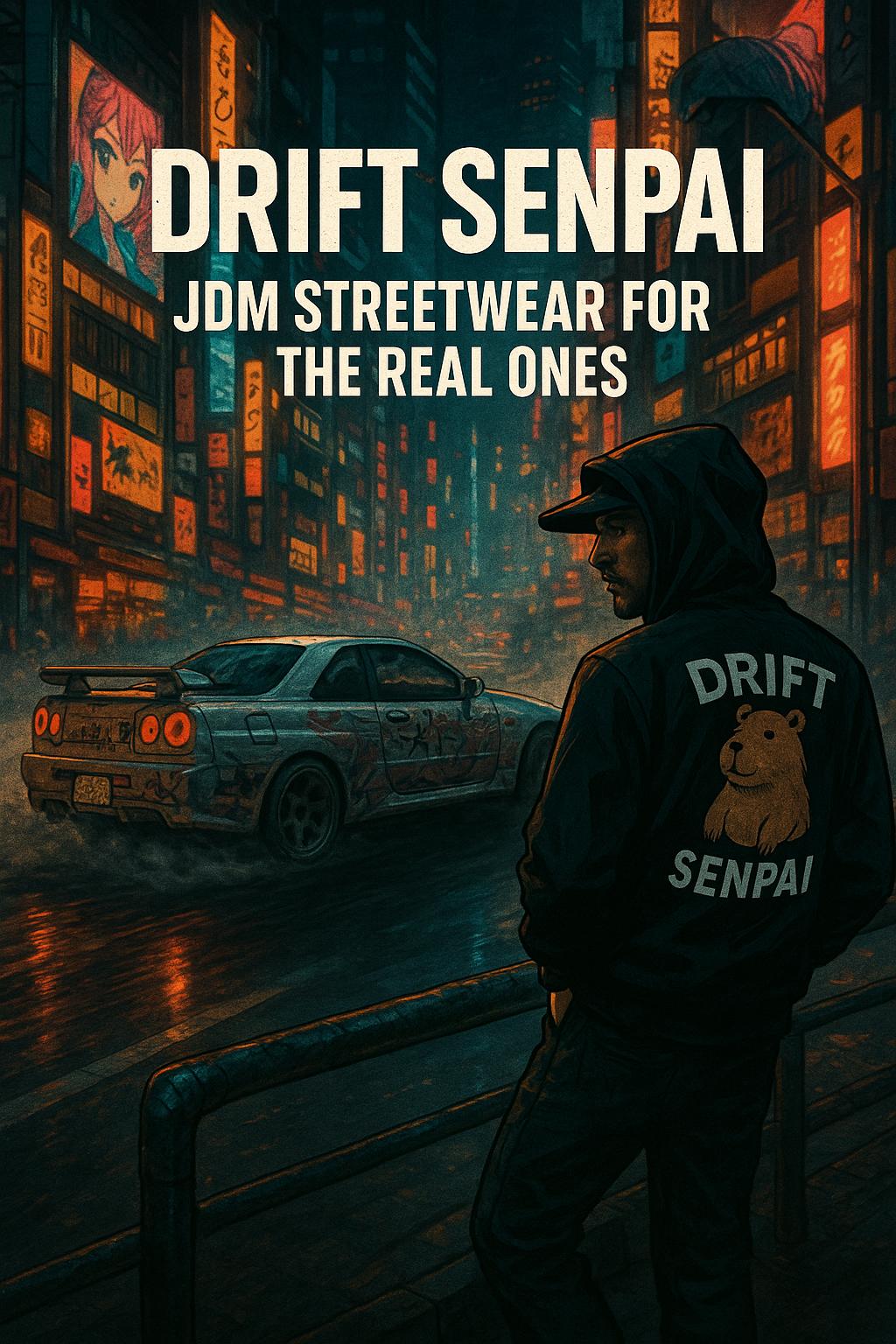 Drift Senpai: Where Streetwear Meets JDM Obsession